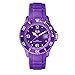 Ice-Watch Unisex SI.PE.U.S.09 Sili Collection Purple Plastic and Silicone Watch