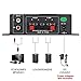 DUTISON HiFi Audio Mini Amplifier – Bluetooth 4.2 Digital 2 Channel 60W Home Stereo Power Amplifiers with Blue LED Indicator Black – Power Adapter Not Includedthumb 1