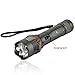 Hamuty 7 Modes Flashlight 2200 Lumens,XM-L T6 LED Lamp Light include 18650 Battery US Plug Charger set