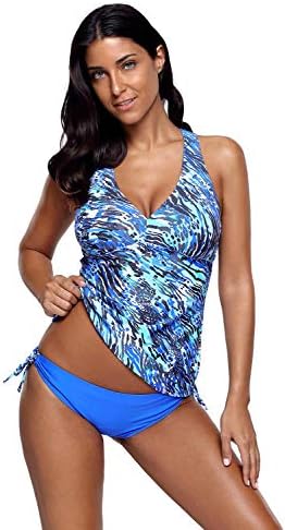 Blue Sea Cami Swim Top and Panty Set