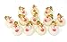 4E's Novelty Unicorn Rubber Duckies Pack of 12 Cute Rubber Ducks for Baby Ducky’s Kids Bath Tub Toys 2.5 X 3 inches