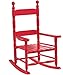 Classic Child's Porch Rocker - Red