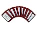 WristCoaches QB Wrist Coach - Playbook Wristband (Youth) - Heavy Duty Football Wristbands for Boys with Three Playsheet Compartments - Perfect for Flag Football and Tackle Football (10-Pack)