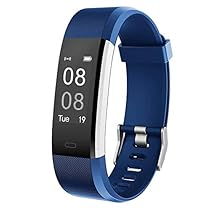 YAMAY Pulsera Actividad, Pulsera Inteligente con Pulsómetro Pulsera Deportiva y Monitor de Ritmo Cardíaco Monitor de Actividad Impermeable IP67 Reloj Fitness Podómetro para Mujer Hombre