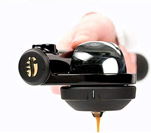 1yess Tragbare Kaffeemaschine Reisen im Freien Konzentrat Handdruckart Kaffeemaschine Haushalts Mini Kaffeekanne