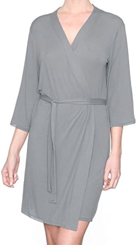 ADDICTION NOUVELE LINGERIE Women's Addiction Douceur Robes Large Grey