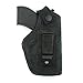 Creatrill Suede Leather Inside The Waistband Holster | Fits M&P Shield 9mm, .40, .45 Auto / GLOCK 26 27 29 30 33 42 43 / Ruger LC9 / Springfield XD, etc| Gun Concealed Carry IWB Holster