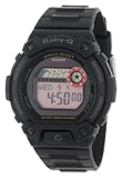 Casio Women's BLX102-1 Baby-G Multi-Function Black Resin Digital Watch