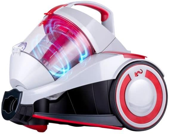 Aspirador sin Bolsa DD2502 - Vacuum Cleaner 700W con Filtro HEPA 12, Cepillo Combinado, Boquilla para Rincones y Parquet, Depósito Recogedor de Polvo 1,8 L