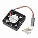 WINGONEER DC 5V Brushless CPU Cooling Fan with Screws for Raspberry Pi 3 / Pi 2 Model B RPI B+