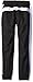 Southpole Big Boys Airmesh Jogger Pants with Zippered Pockets and Side Piping, Black, Medium