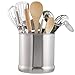VonShef Stainless Steel Utensil Holder Large Capacity Organizer Caddy, Great for Keeping Your Kitchen Tidy, 7 Inches High