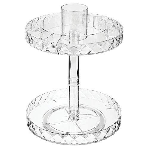 Mdesign Spinning 2 Tier Lazy Susan Makeu Buy Online In El Salvador At Desertcart