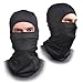 VIPEX Balaclava Face Mask, Winter Ski Windproof Motorcycle Neck Warmer Snowboard Hat Helmet for Men Women Kids (Black)
