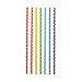175 Count Paper Craft Straws 7 3/4” Stylish Small Polka Dot in Assorted Rainbow Colors of Special Curation, Best Suited for Parties, Events and Crafts (Small polka dot)