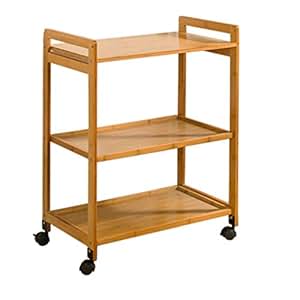 Amazon.com: Mesa de té industrial para servir, carrito de ...