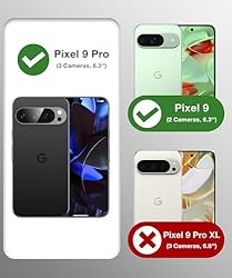 NJROW Strong Magnetic for Google Pixel 9/9 Pro Case