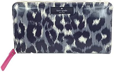 Kate Spade New York Daycation Neda Continental Zip Wallet, Leopard