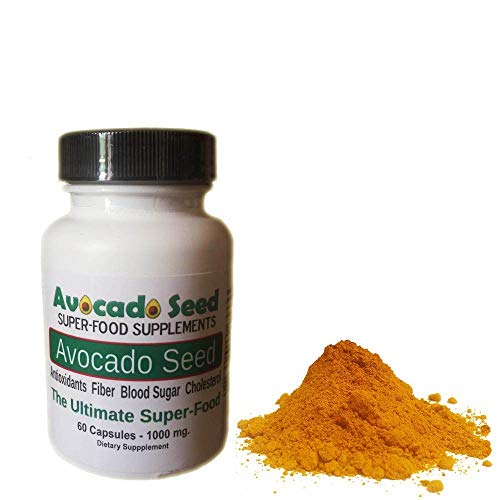 Avocado Seed Superfood Nutrition 60 Avocado Seed Powder Capsules