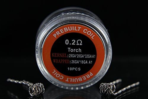 KKDUCK Prebuilt Coils - 0.2 OHM Torch (10pcs)