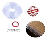 Premium Child Proofing Clear Furniture Bumper - 6ft Soft Furniture Edge Guard | 