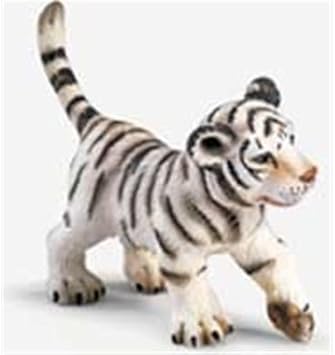Schleich Figurine Bebe Tigre Blanc Amazon Fr Jeux Et Jouets