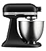 KitchenAid KSM3311XBM Artisan Mini Series Tilt-Head Stand Mixer, 3.5 quart, Matte Black