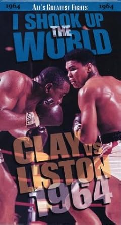 Amazon Com I Shook Up The World Clay Vs Liston 1964 Vhs Muhammad Ali Cassius Clay Sonny Liston Movies Tv