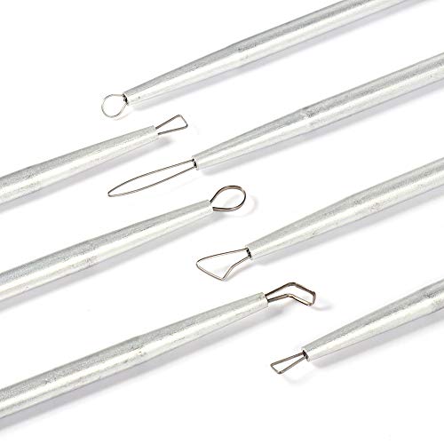 Ceramic Pottery & Clay Ribbon Sculpting Tool Kit (Set of 7)