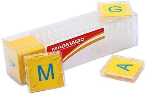 Magmagic Educational Intelligence Kit - Alphabet Set, 48 Packs ( 32 Pcs Alphabet Cards &amp; 16 Pcs Card Cases )