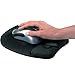 Fellowes Memory Foam Mouse Pad/Wrist Rest- Black (9176501)