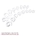 BodyJ4You 54PC Ear Stretching Kit - 14G-00G Beginner Gauges - White Acrylic Tapers Spirals Hangers No Flare Plugs O-Rings - Lightweight Expanders Unisex Men Women