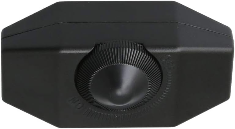 Mxfans Black Inline 100W Manual Light Knob Dimmer Switch for Lamps Lights Plastic, 7x3.3x3.4cm/2.76x1.3x1.34Inch(LxWxT) - Image 3
