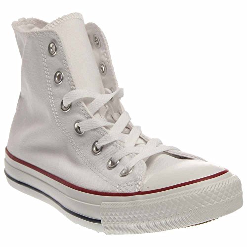 Converse Unisex Chuck Taylor All Star High Top Optical White Sneakers - 7.5 B(M) US Women / 5.5 D(M) US Men
