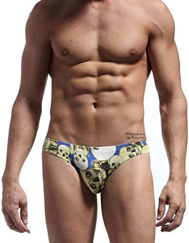 2019 New Men's Sexy Swimwear,Sunyastor Surf Swimwear Print Bikini Underwear Swimming Trunks Triangle Shorts Briefs Swimsu