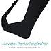 Plantar Fasciitis Sock by Vive - Night Sock for Achilles Tendonitis & Heel Pain Relief - Support Stretch Therapy