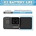 ORBMART Extended Battery for GoPro 5, GoPro 6, Extra Battery with Waterproof Protective Case, Diving Housing Shell with Side Power Bank for GoPro Hero 5 and GoPro Hero 6 Black