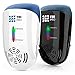 UPGRADED Ultrasonic Pest Repeller Wall Plug-in - Most Effective 2019 Electromagnetic & Ionic Indoor Anti Mouse, Ant, Mosquito, Cockroach Control - Safe Device, Night Light - 4000 Sq. Ft (2-Pack)