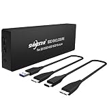 SHINESTAR PCIe SSD Enclosure for MacBook Air or MacBook Pro with Retina SSD 2013 2014 2015 2016 2017, USB 3.0 to A1398 A1465 A1466 A1502 SSD Adapter with Case
