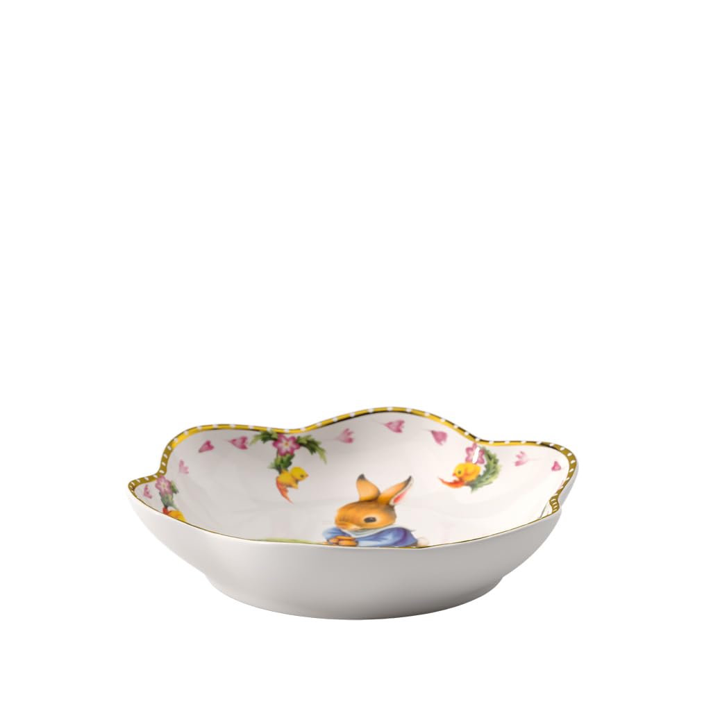 Villeroy & Boch - Annual Easter Edition, Annual Bowl 2024, 16.5 cm Ø, Premium Porcelain, Limited Collector's Item, Hand wash, Multicoloured