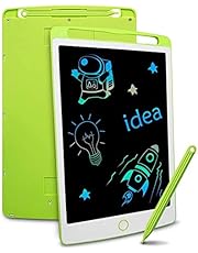 Richgv LCD Writing Tablet, 10-inch Colorful Kids Writing Tablet Doodle Board, Digital Screen Drawing Board with Memory Lock for Kids and Adults Writing & Drawing at Home, School and Office