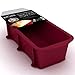 More Cuisine Essentials - Original Eco-Friendly, Nonstick Premium Silicone Loaf and Bread Pan, Commercial Grade Silicone, Burgundy Wine
