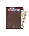 Andar The Scout Leather Slim Wallet Minimalist Front Pocket RFID Blocking Card Holder Made of Full Grain Leather