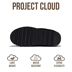 Project Cloud 100% Genuine Leather Ankle Boots for
