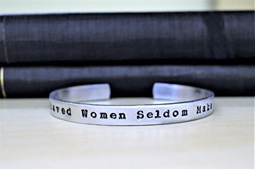 Well Behaved Women Seldom Make History Bracelet - Female Empowerment - Feminist Bracelet - Feminist Jewelry - Women's History Month - Gifts for Feminists