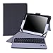 HDE Keyboard Case for iPad 2 - Wireless Bluetooth Leather Folio Cover Folding Stand for Apple iPad 2 3 4 (Black)