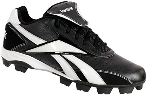 Reebok J16247 VERO IV LOW MRT Mens Baseball Cleats Black/White 14 M