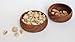 Hawaiian Candle & Bath Natural Non Toxic, Non GMO Tuberose Scented Soy Candle with Acacia Wood Bowl, Twin Pack