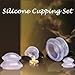 Cup Premium Transparent Silicone Cupping Set for Chinese Cupping and Massage Therapy