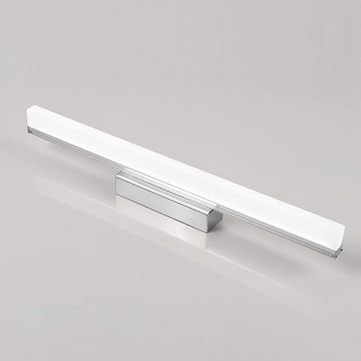 Wasserdichte Badezimmer Lampe Acryl Lampenschirm Make Up Eitelkeit Lichter Edelstahl Basis Wand Leuchte Schrank Wc Beleuchtung Kaltes Weiss Modern 9w Led Spiegel Frontlicht